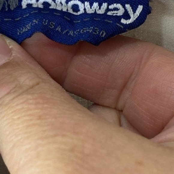 Vintage 80’s Hills shire Farms Octoberfest 86’ mens light jacket gray Large L - Picture 9 of 15